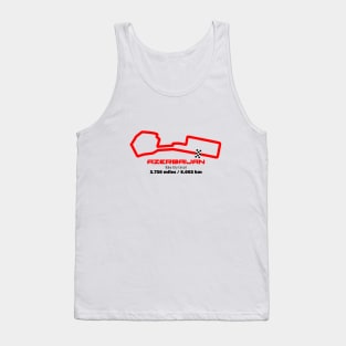 Azerbaijan Track Graphic Tank Top